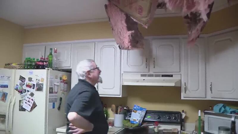 Multiple homes in a Rhode Island town sustained damage after rocks flew from a nearby quarry...