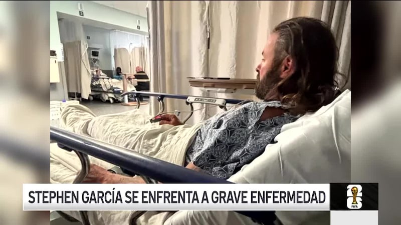 Jugador Stephen García padece cáncer de colón en etapa 4 y ha iniciado tratamiento médico...